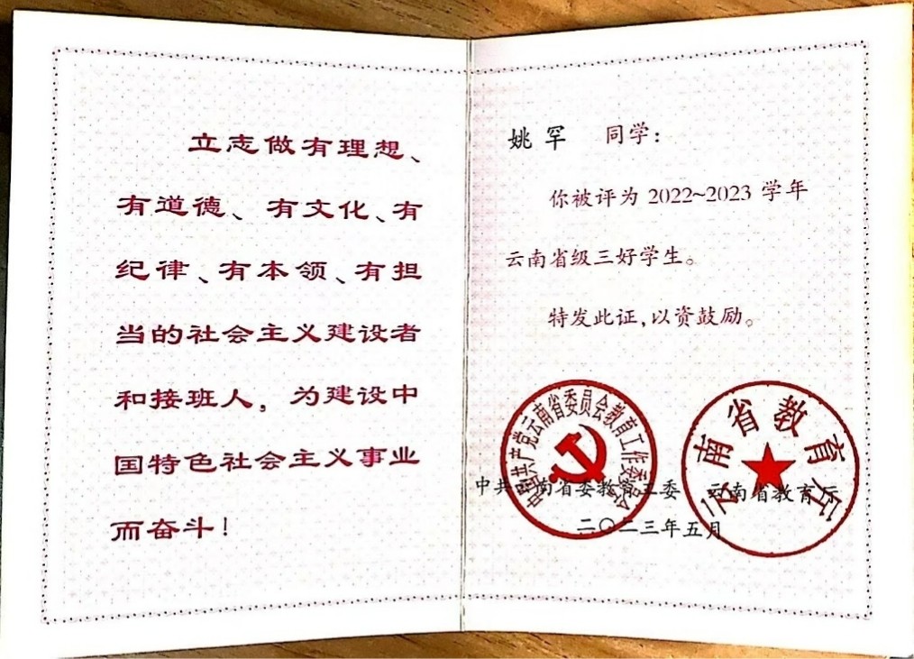 【榜样的力量】云南经济管理学院2023年度省政府奖学金获得者个人事迹分享（第二十一期） 第 10 张