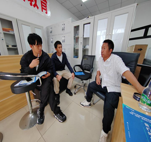 校企合作——云南经济管理学院高职学院赴安宁市徐果文化教育培训学校开展访企拓岗专项行动 第 2 张