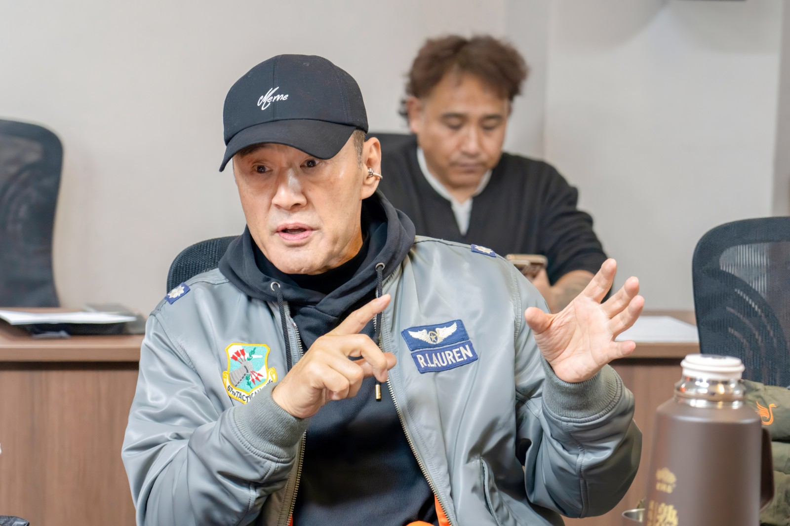 著名演员于荣光到访云经管‼️ 第 3 张