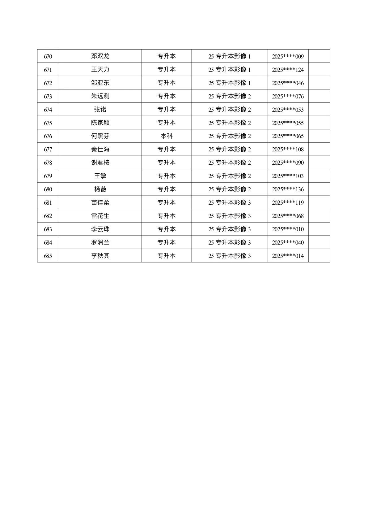 医学院关于公示2026年各类奖助学金拟推荐获奖名单的通知 第 51 张 医学院关于公示2026年各类奖助学金拟推荐获奖名单的通知 第 51 张